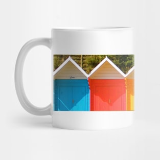 Beach Huts, Scarborough Mug